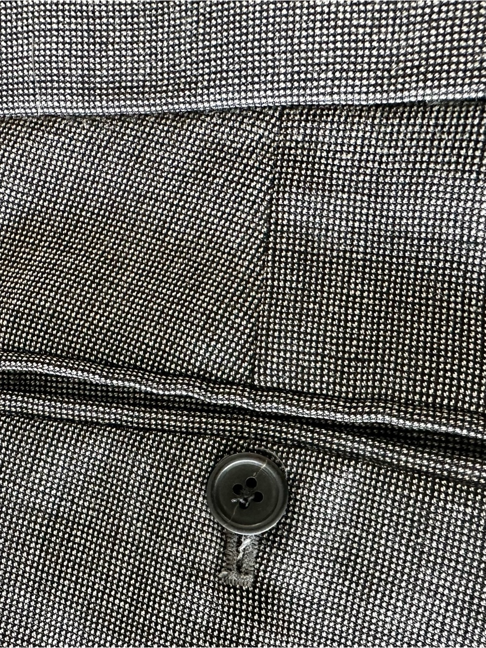 Banana Republic Men's Tailored Slim Dark Grey Flannel Pants